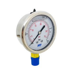 Manómetro glicerina rosca-2.5Kg