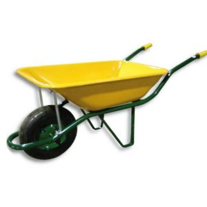 carro de obra amarillo